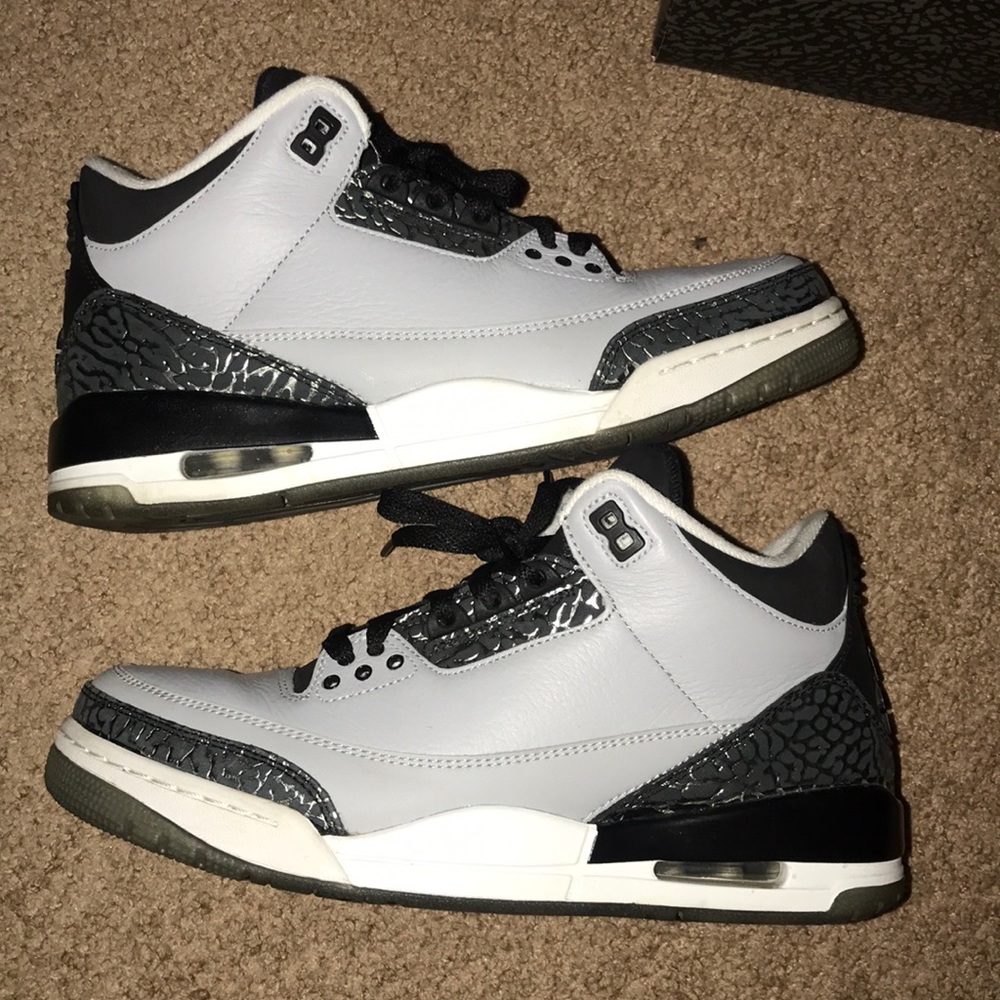 Jordan 3 wolf grey